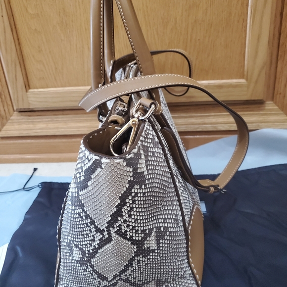 Prada Authentic Snakeskin Leather Satchel Bag - Picture 4 of 16